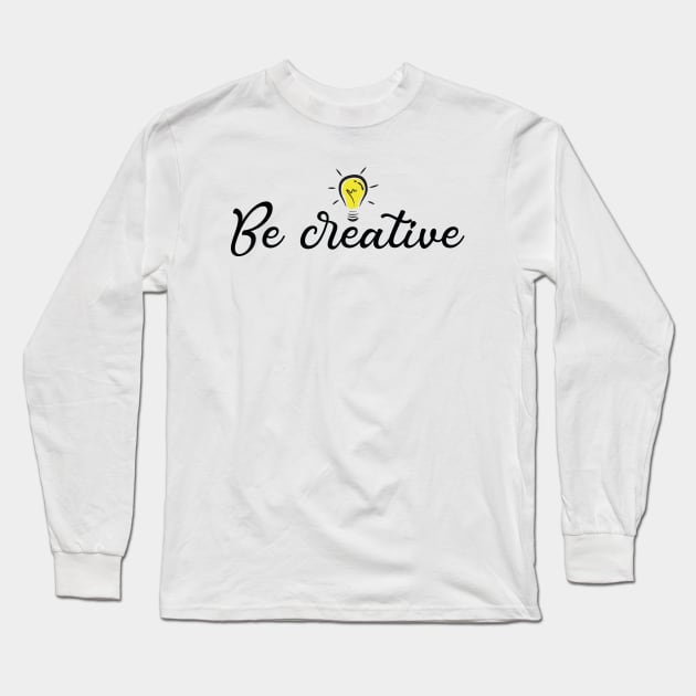 Creativity Long Sleeve T-Shirt by YAKOUTDESIGN